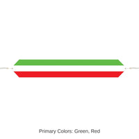 12 Pack Bulk Fiesta Printed Red - White/Green Paper Table Runner