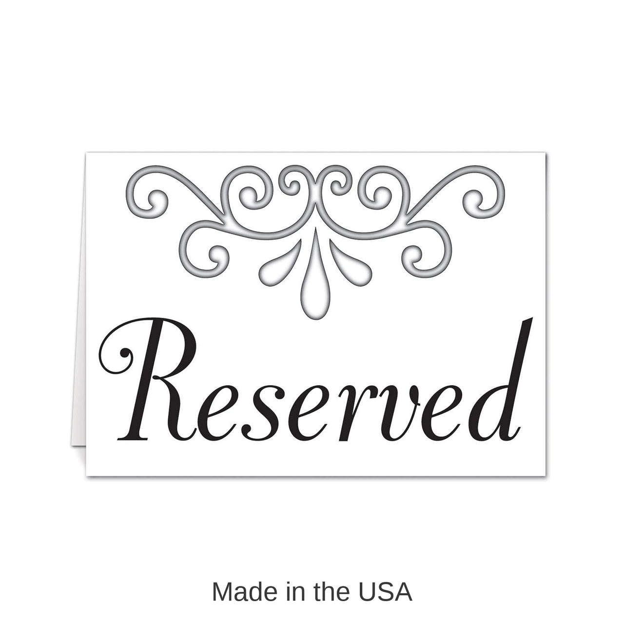 48 Piece Bulk Reserved Table Cards