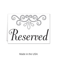 48 Piece Bulk Reserved Table Cards