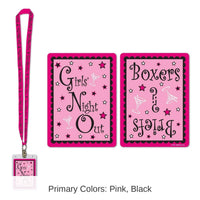 12 Pack Bulk Bachelorette Party Girls' Night Out Party Pass