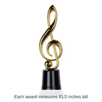 6 Pack Bulk Music Party Award