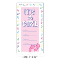 12 Pack Bulk It's A Girl Door Cover