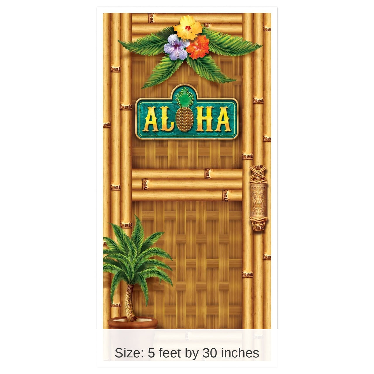 12 Pack Bulk Luau Party Aloha Door Cover