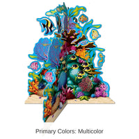 12 Pack Bulk Luau Party 3-D Coral Reef Centerpiece