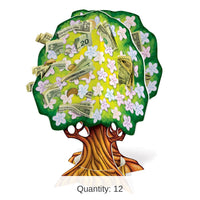 12 Pack Bulk 3-D Baby Shower Money Tree
