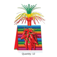 12 Pack Bulk Fiesta Chili Pepper Centerpiece