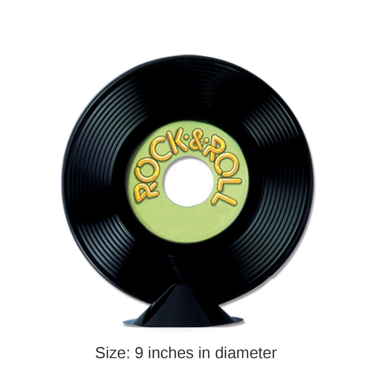 12 Pack Bulk Personalize Plastic Record Party Centerpiece