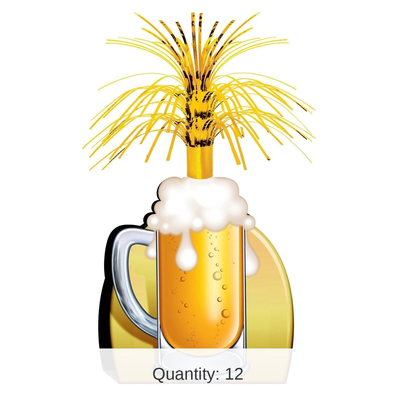 12 Pack Bulk Oktoberfest Beer Mug Centerpiece