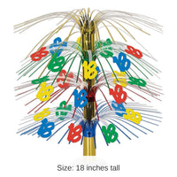6 Pack Bulk 18th Birthday Party Cascade Centerpiece