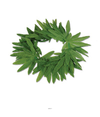 12 Pack Bulk Luau Party Tropical Fern Leaf Headband
