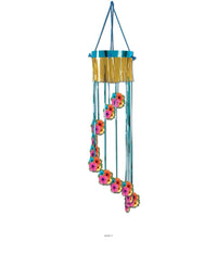 12 Pack Bulk Luau Party Hibiscus Shimmering Spiral