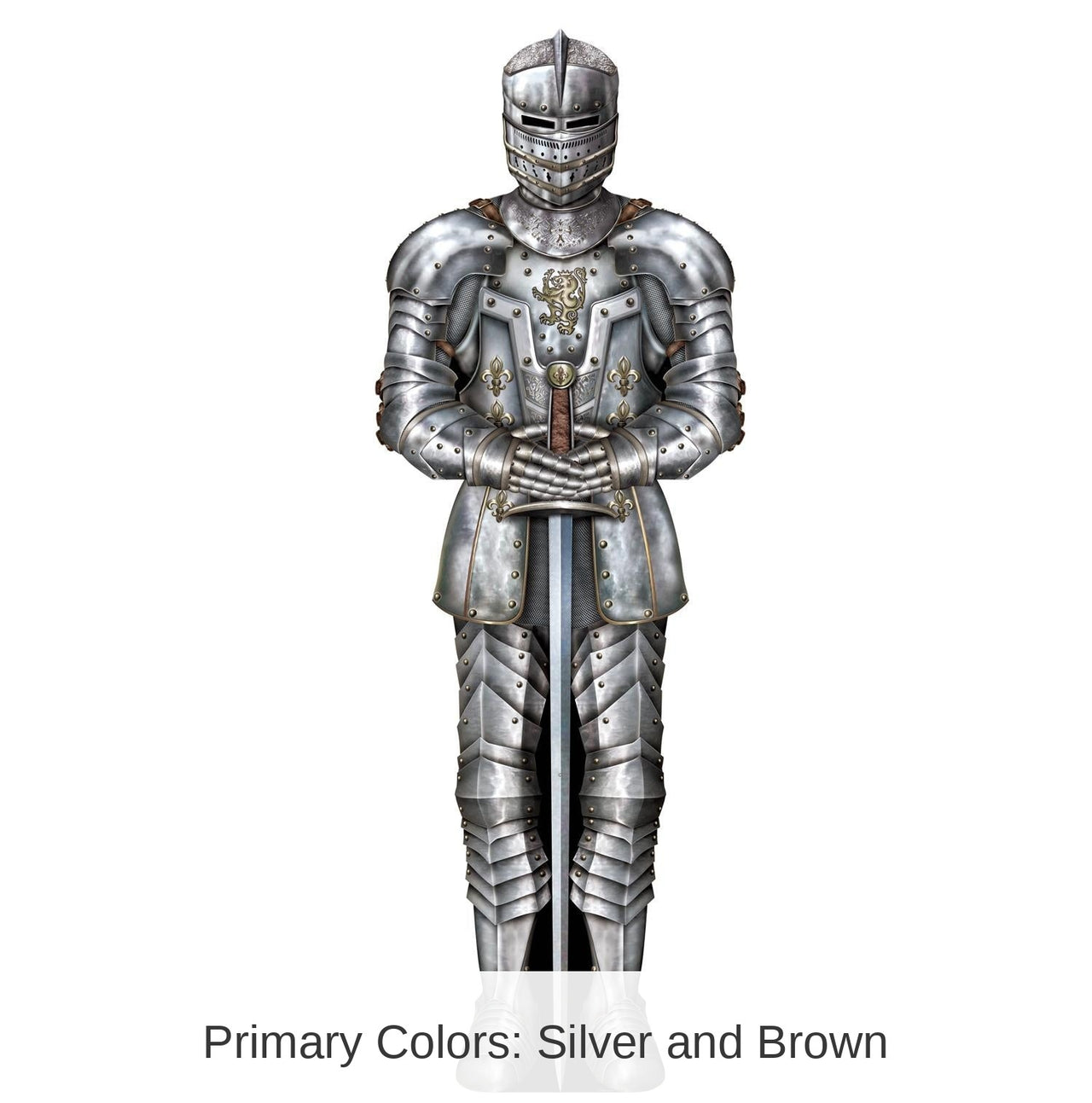 12 Pack Bulk Jointed Suit Of Armor Party Decoration