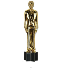 12 Pack Bulk Jtd Awards Night Male Party Statuette Cutout