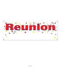 12 Pack Bulk Reunion Party Sign Banner