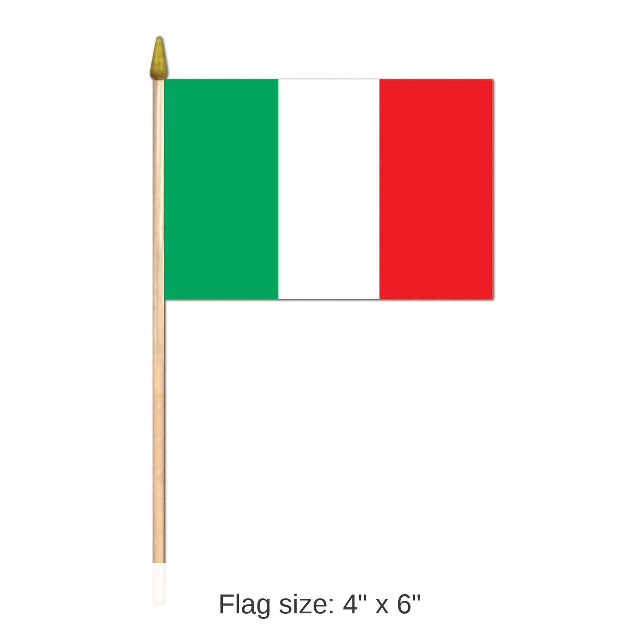 12 Pack Bulk Italian Flag - Fabric