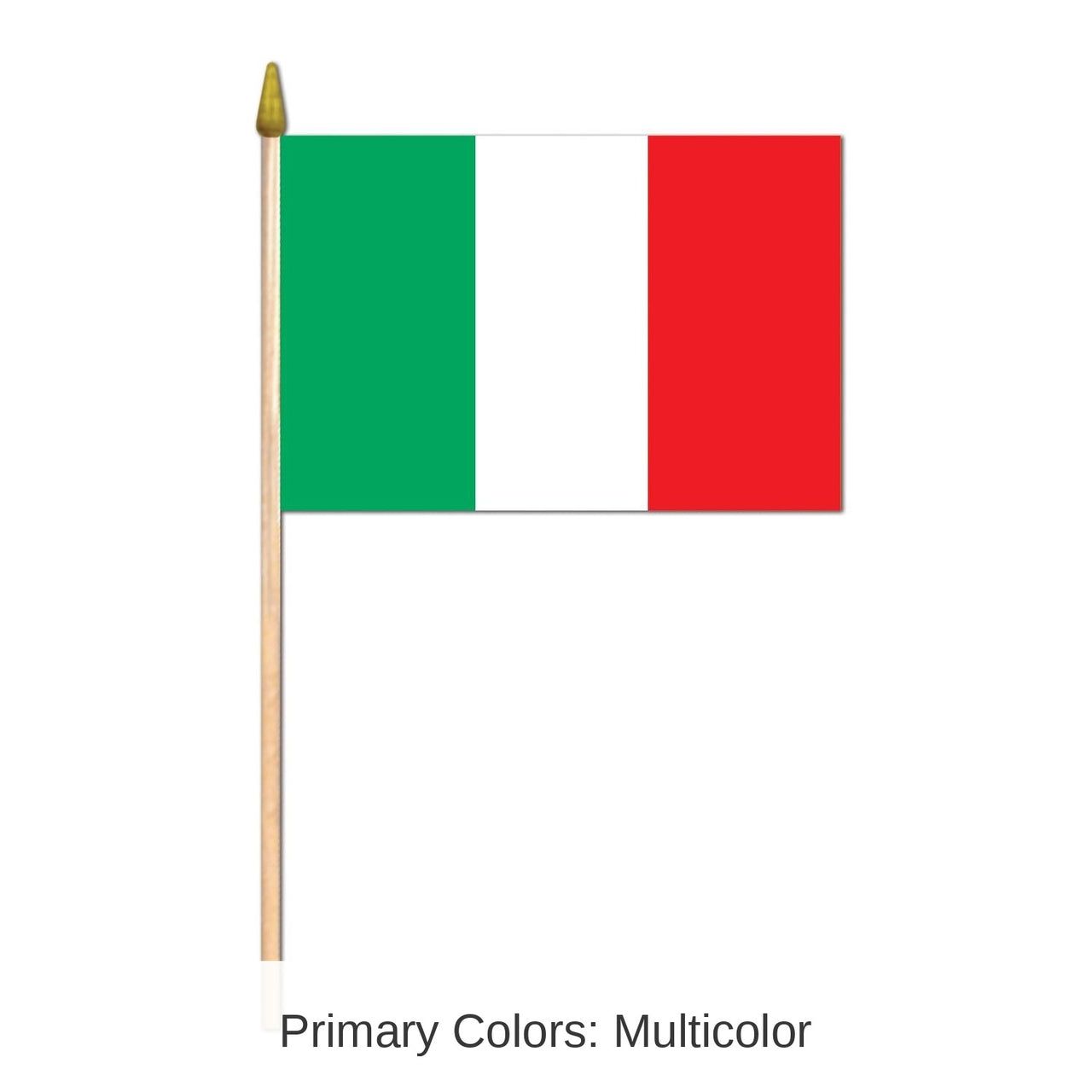 12 Pack Bulk Italian Flag - Fabric