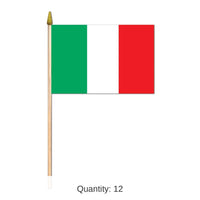 12 Pack Bulk Italian Flag - Fabric