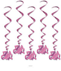 30 Piece Bulk It's A Girl! Whirls