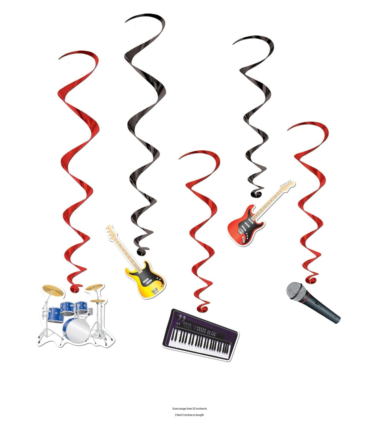30 Piece Bulk Band Party Whirls