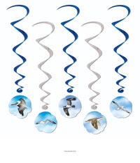 30 Piece Bulk Ocean Bird Party Whirls