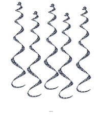 30 Piece Bulk Printed Pirate Party Twirly Whirlys