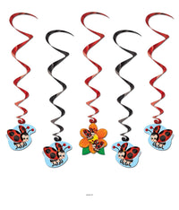 30 Piece Bulk Ladybug Party Whirls
