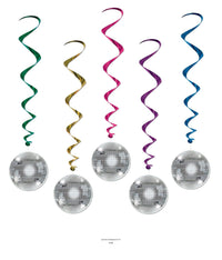 30 Piece Bulk Disco Ball Party Whirls
