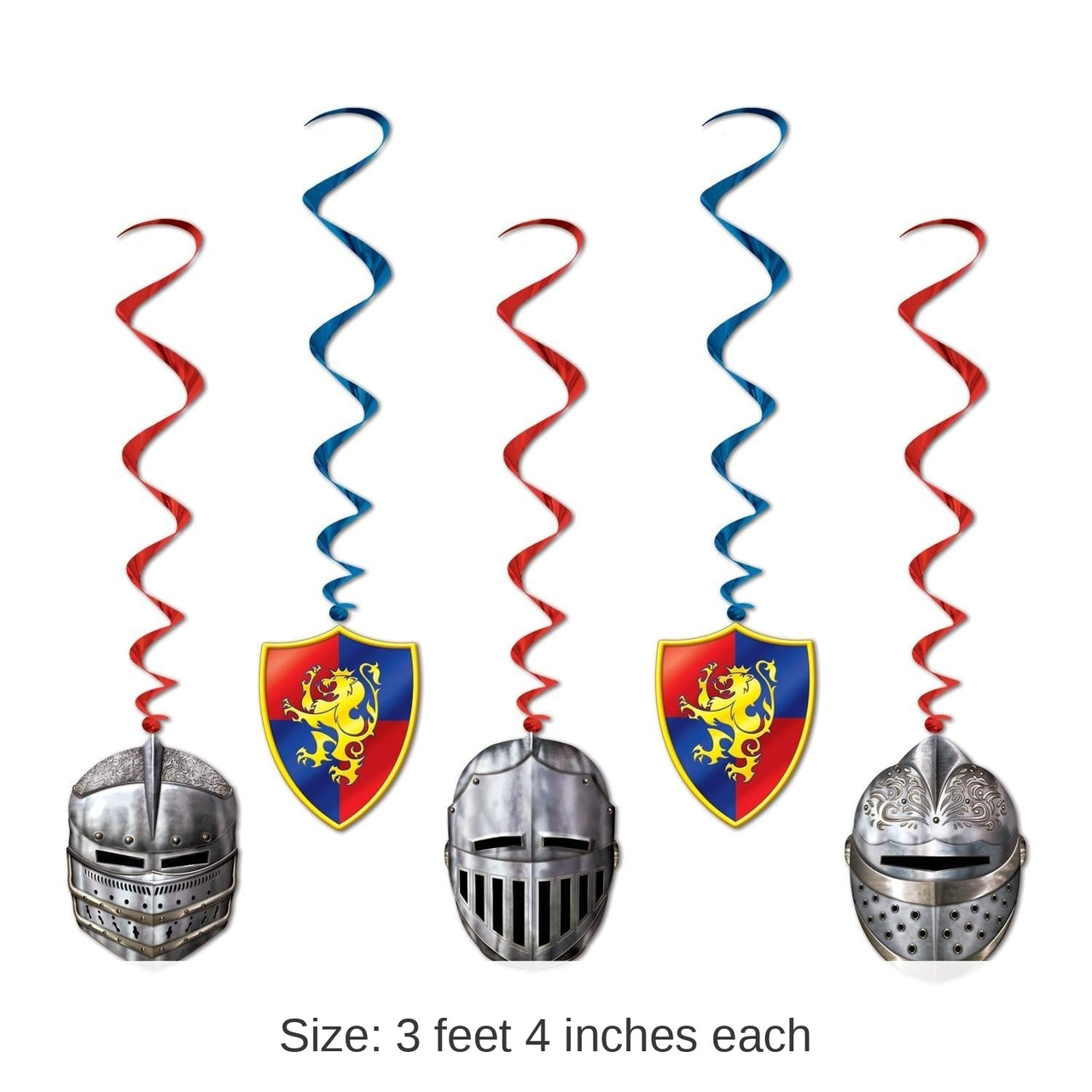 30 Piece Bulk Medieval Party Whirls