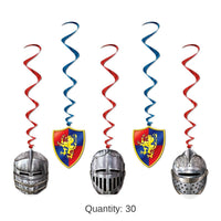 30 Piece Bulk Medieval Party Whirls