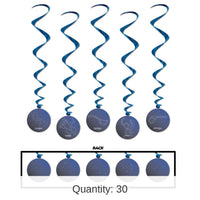 30 Piece Bulk Constellation Party Whirls