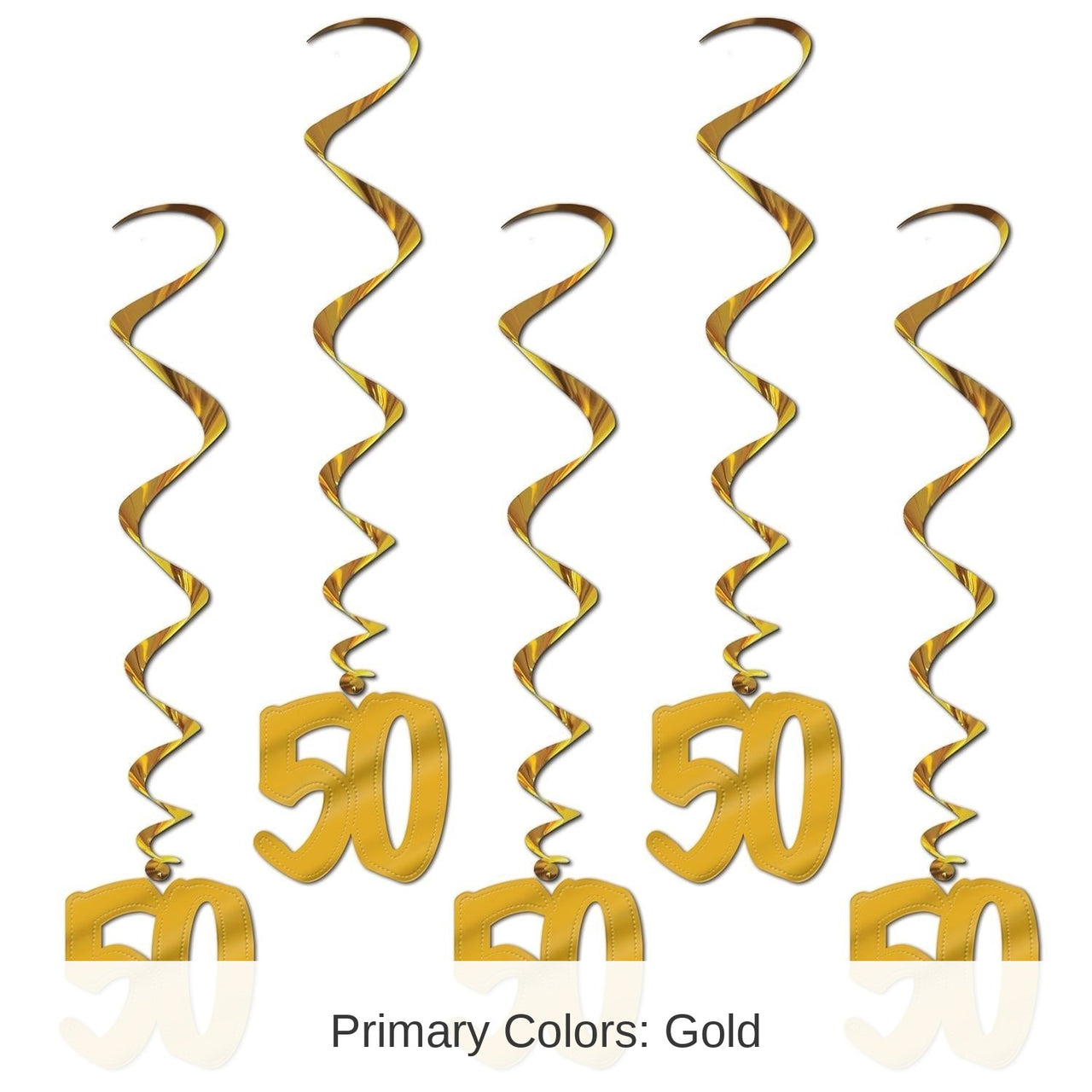 30 Piece Bulk 50th Anniversary Whirls