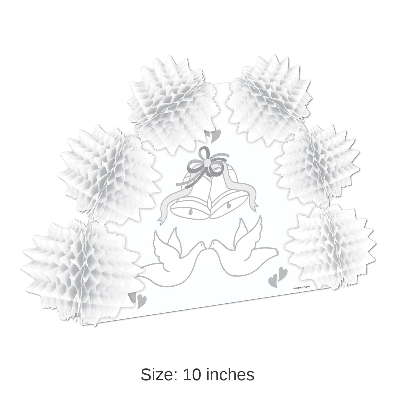 12 Pack Bulk Wedding 2-Sided Centerpiece