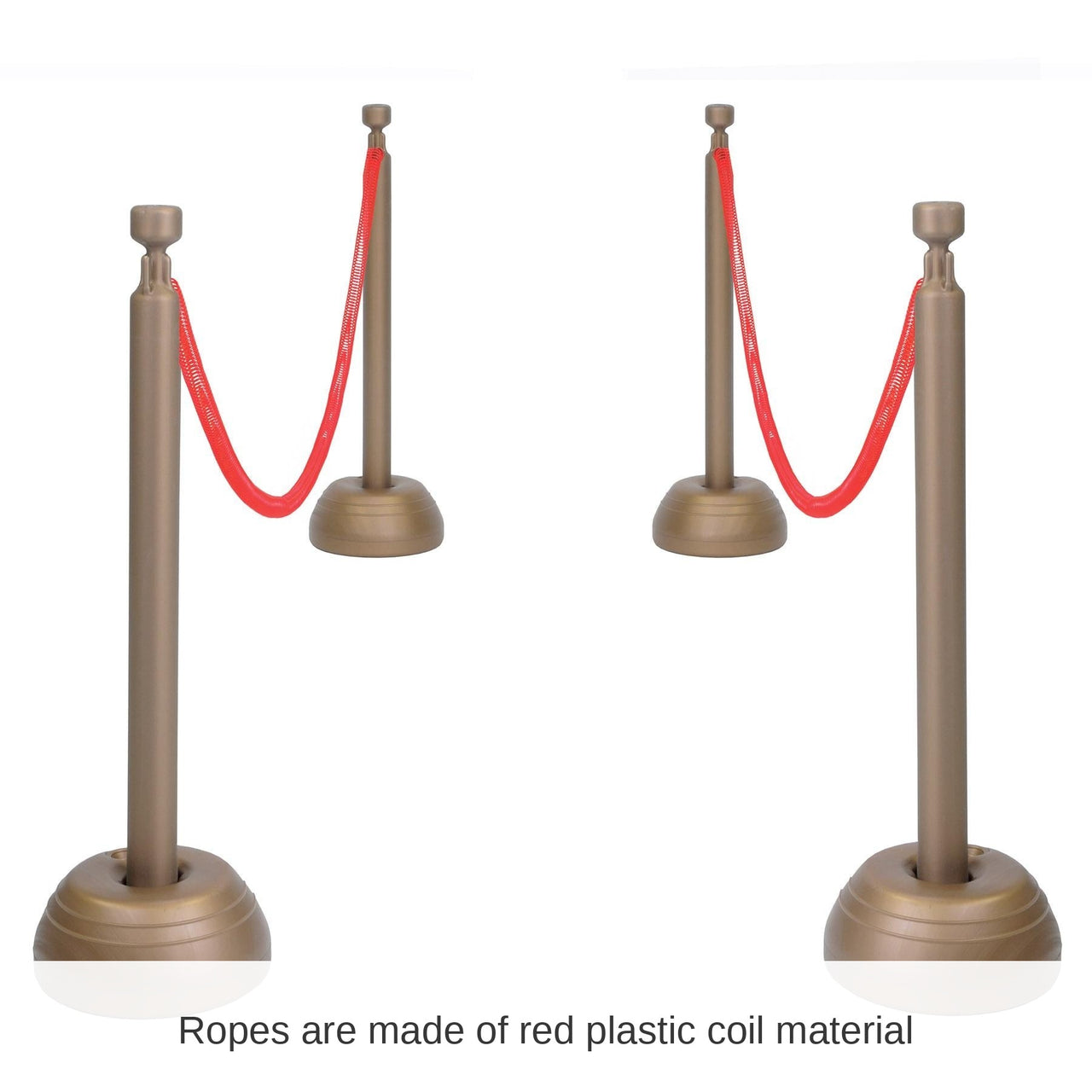 Red Rope Stanchion Party Set