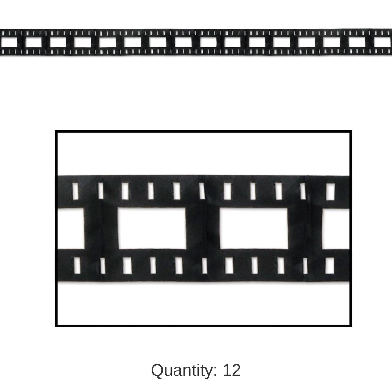 12 Pack Bulk Filmstrip Party Garland