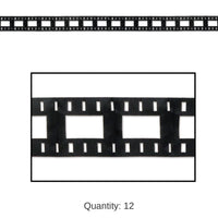 12 Pack Bulk Filmstrip Party Garland