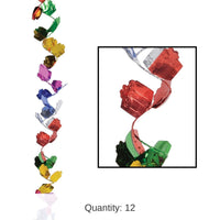 12 Pack Bulk Gleam 'N Flex Gift Box Garland