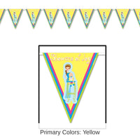 12 Pack Bulk Showers Of Joy Pennant Banner