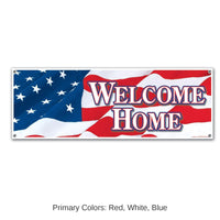 12 Pack Bulk Welcome Home Party Sign Banner