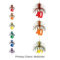 12 Pack Bulk 40th Birthday Party Firework Stringer