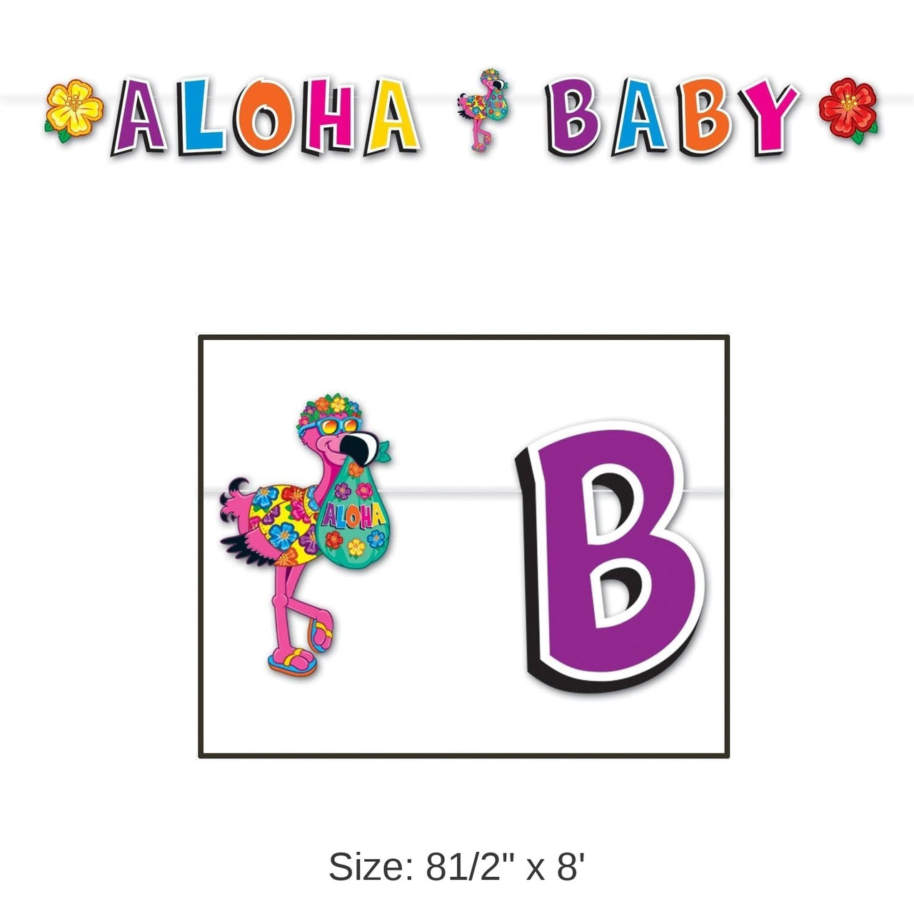 12 Pack Bulk Hula Baby Streamer