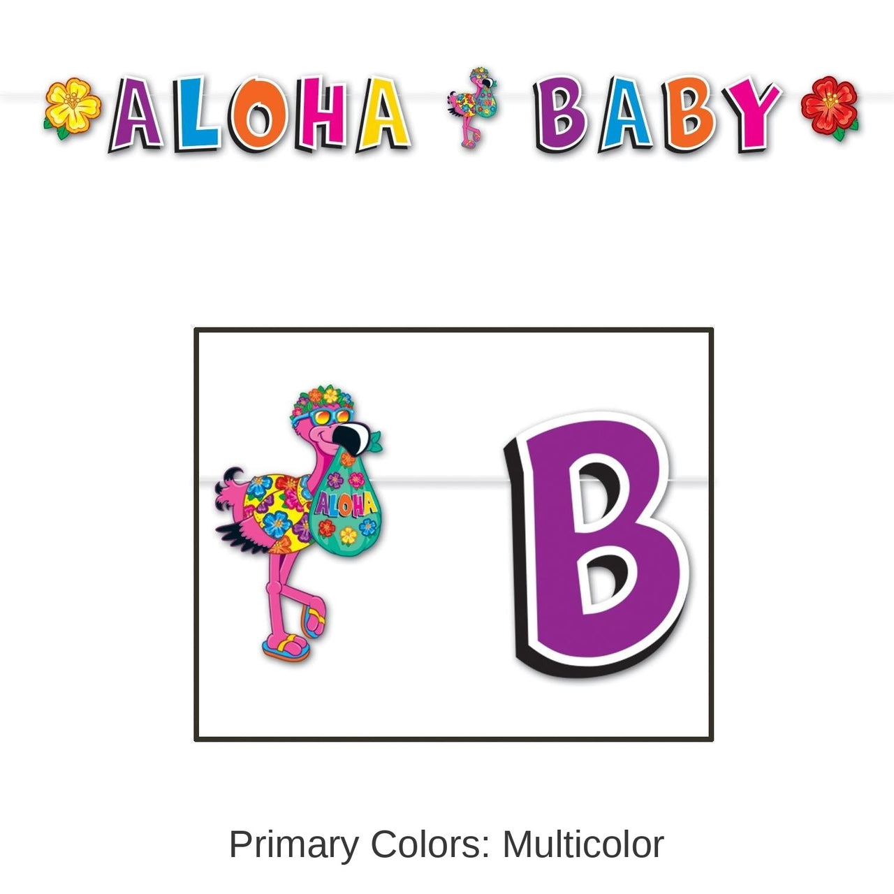 12 Pack Bulk Hula Baby Streamer