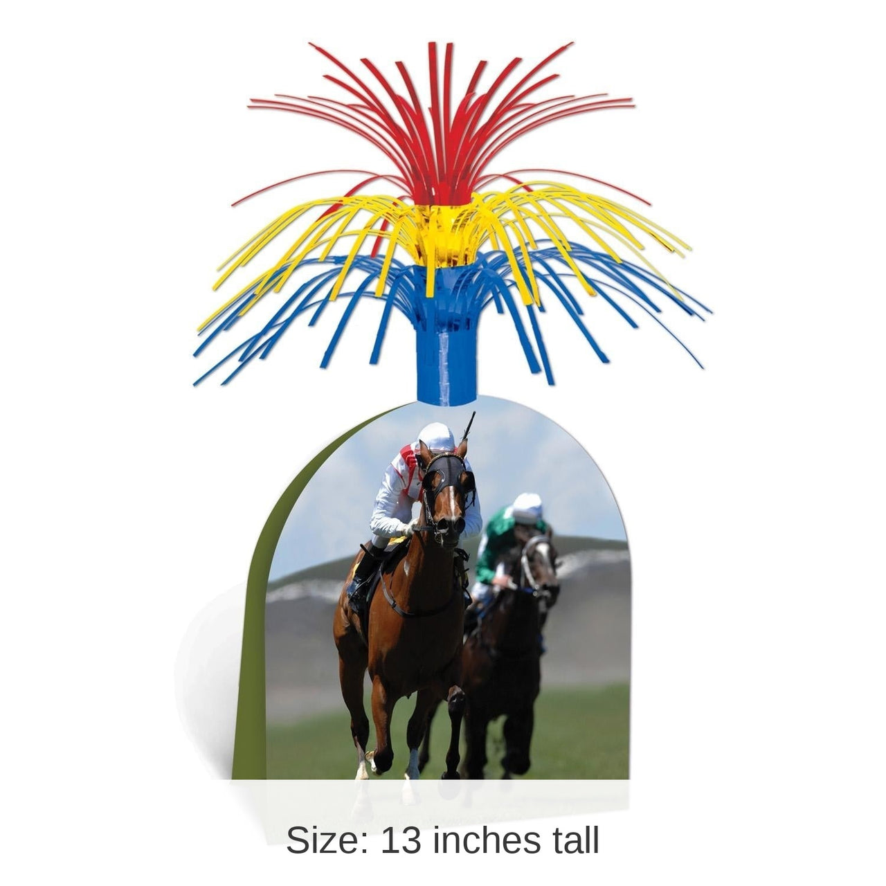 12 Pack Bulk Horse Racing Party Centerpiece