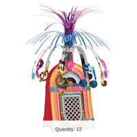 12 Pack Bulk Jukebox Party Centerpiece