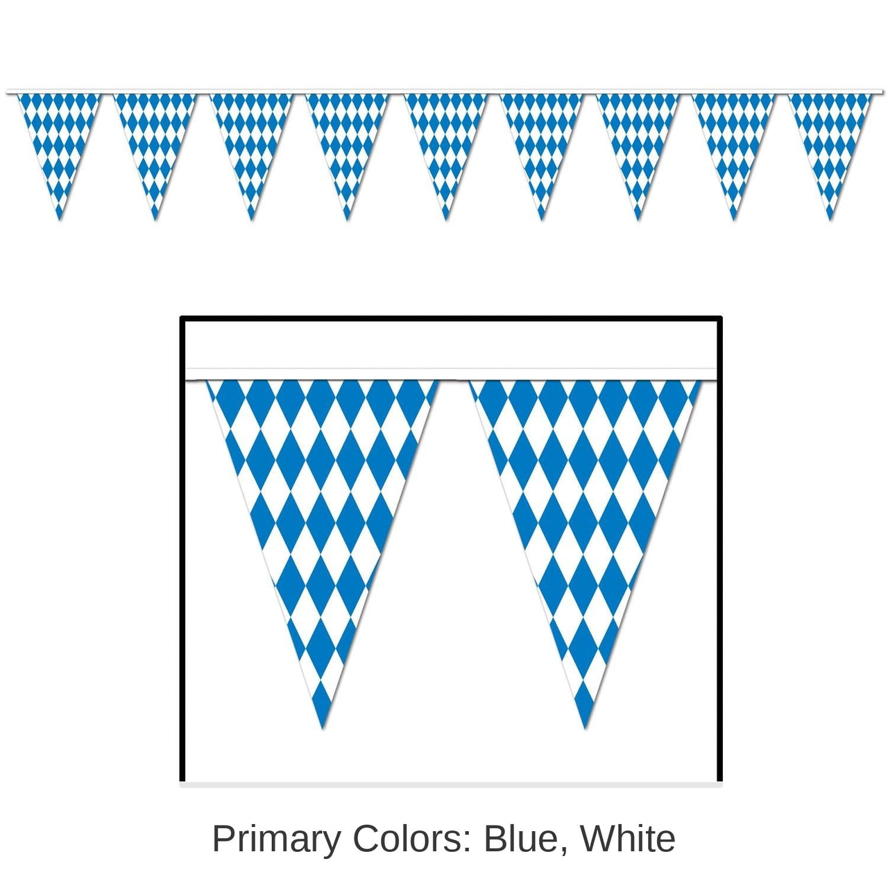 12 Pack Bulk 30 ft. Oktoberfest Pennant Banner