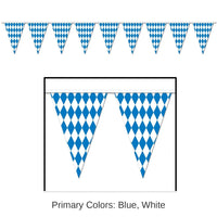 12 Pack Bulk 30 ft. Oktoberfest Pennant Banner