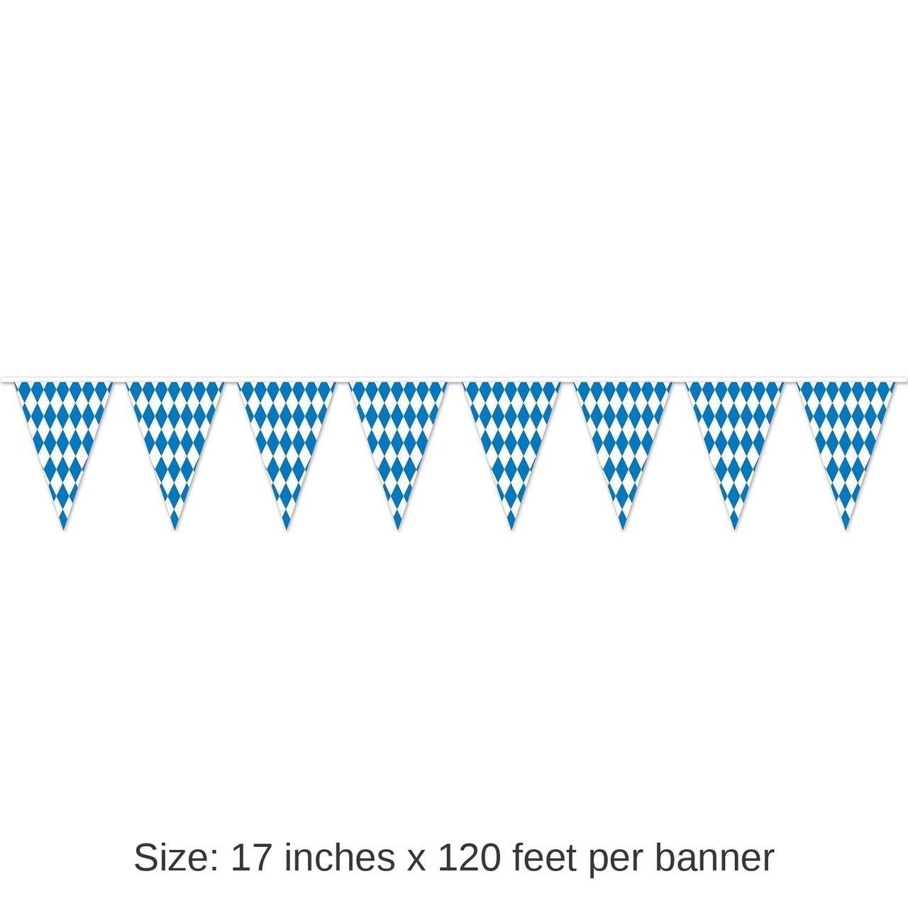 12 Pack Bulk 120 ft. Oktoberfest Pennant Banner