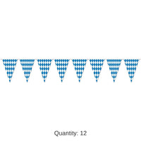 12 Pack Bulk 120 ft. Oktoberfest Pennant Banner