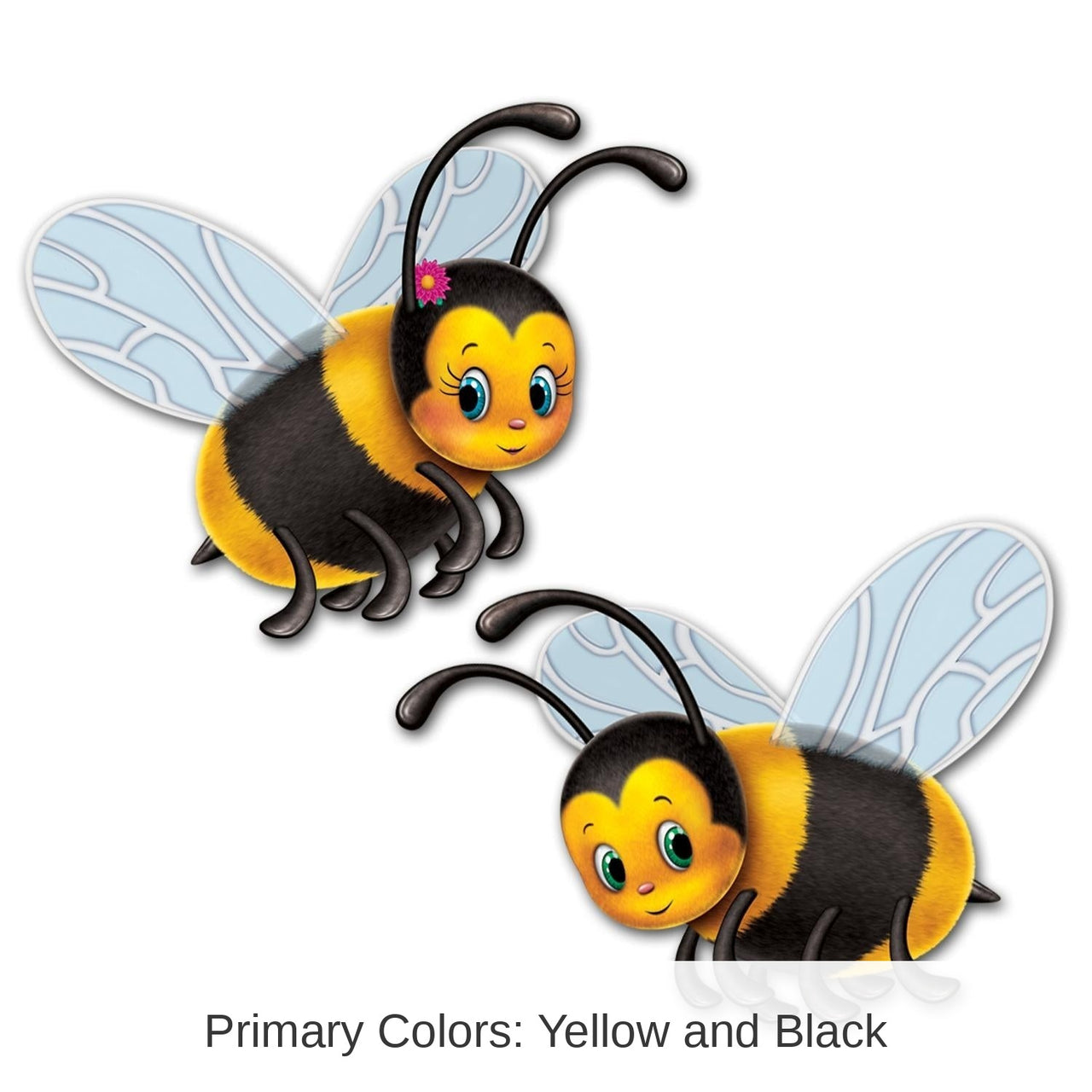24 Pack Bulk Bumblebee Party Cutouts