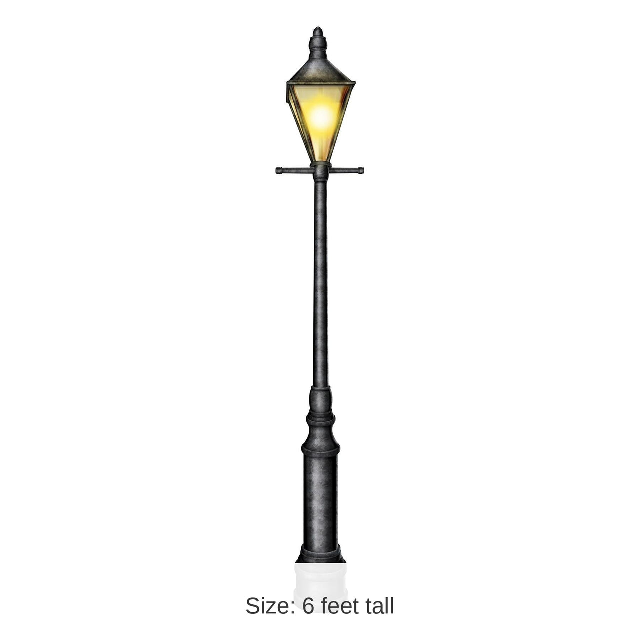12 Pack Bulk Mardi Gras Jointed Lamppost
