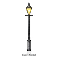 12 Pack Bulk Mardi Gras Jointed Lamppost
